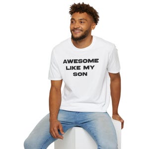 Vatertagsgeschenk, Papa Shirt, Familien Tshirt, Cooles Papa T-Shirt, Unisex Softstyle T-Shirt