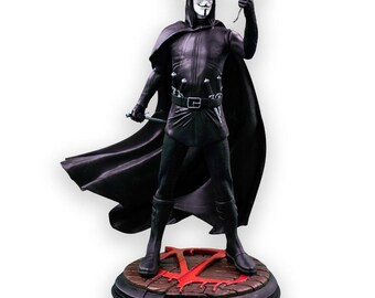 手作りのVフォー・ヴェンデッタ像、コレクターズフィギュア - Etsy 日本