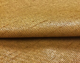 Pattern # A0017C Wheat Brown Solid Woven Chenille Upholstery And Window Treatments Fabric By The Yard