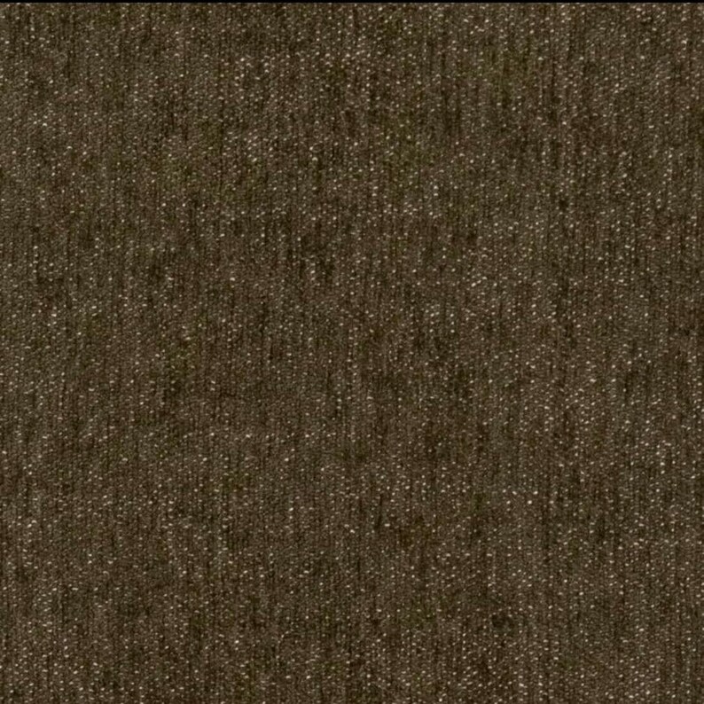 MCM Mid Century Modern Olive Green Chenille Upholstery Fabric Etsy