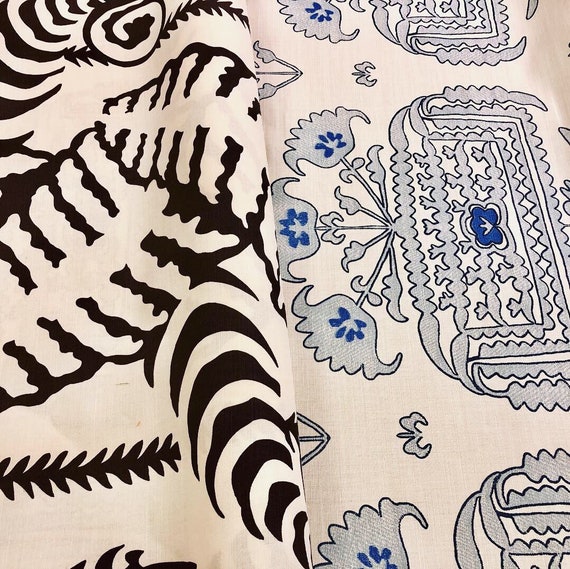 Designer Fabric Upholstery By The Yard China Seas Edo Camel On Ivory Quadrille Home Decor Visual Arts Craft Supplies Tools - Home Decor Fabric By The Yard Designer Fabric Upholstery By The Yard China Seas Edo Camel On Ivory Quadrille Home Decor Visual Arts Craft Supplies Tools - Home Decor Fabric By The Yard