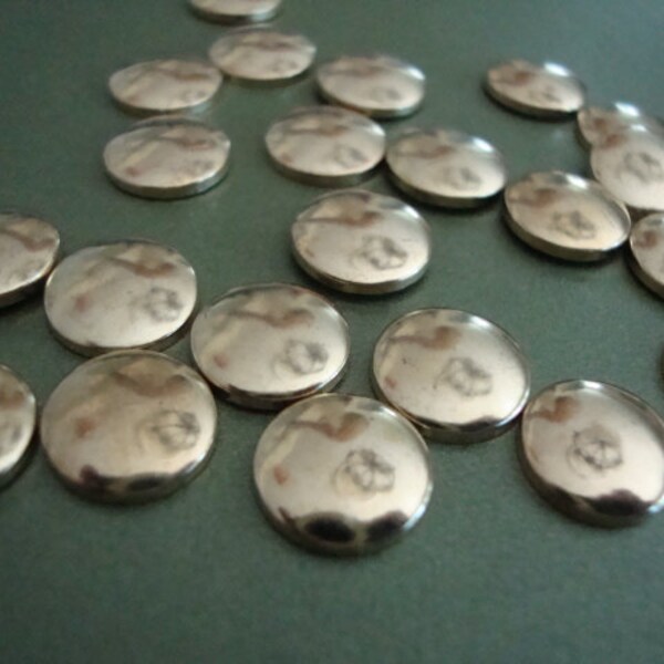 Allstarco 8mm Silver Round Hotfix Studs – 100 PCS – Pro Grade Acrylic Nailheads For Crafts