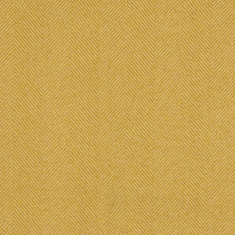 Heavy Duty Faux Wool Mustard Yellow Cambridge Herringbone Etsy
