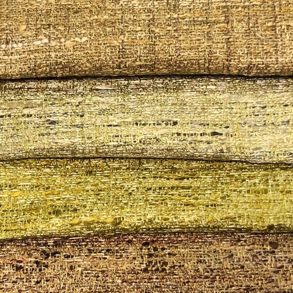 Mint Embroidered Tweed Fabric main image 1