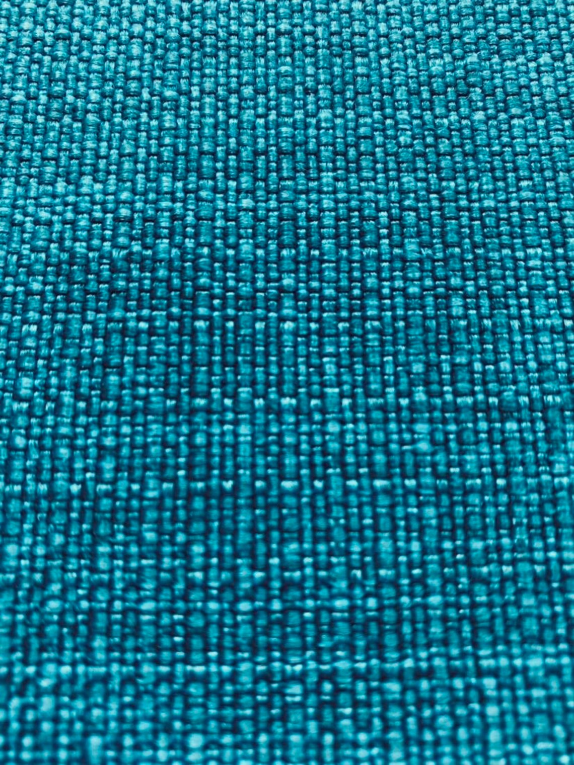 Designer MCM Mid Century Modern Teal Blue Tweed Upholstery - Etsy