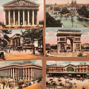 Cartes postales anciennes de Paris