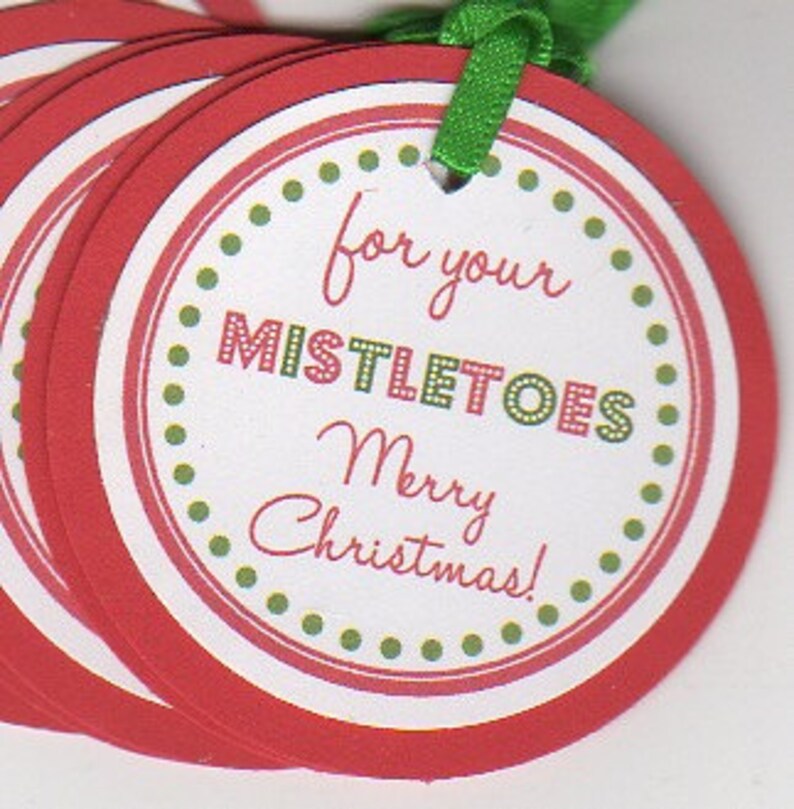 For Your Mistletoes Mistle Toes Christmas Favor Gift Label - Etsy