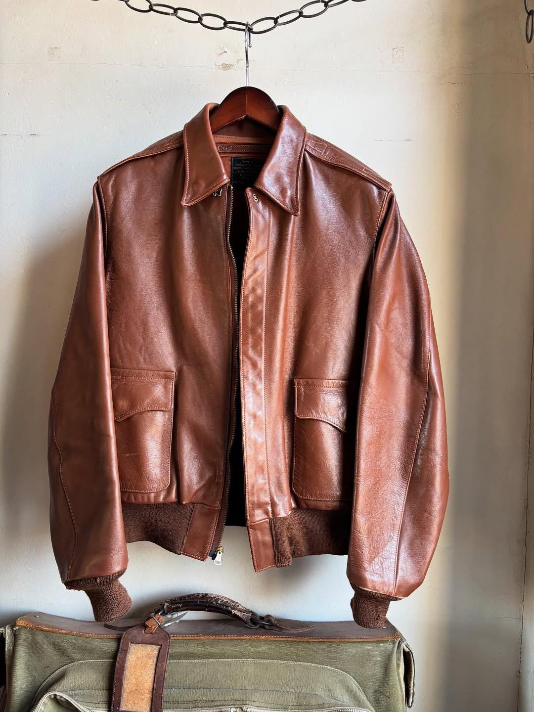 A2 Leather Jacket - Etsy