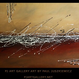 ENORMOUS Splash abstract by Pawel Juszkiewicz enormous image 1