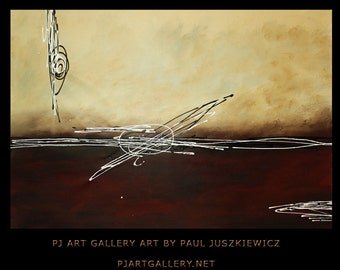 Emeritus abstract by Pawel Juszkiewicz enormous - Free Shipping