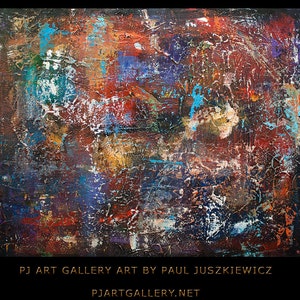 Genessis abstract by Paul Juszkiewicz 50x40 Deep Texture image 1