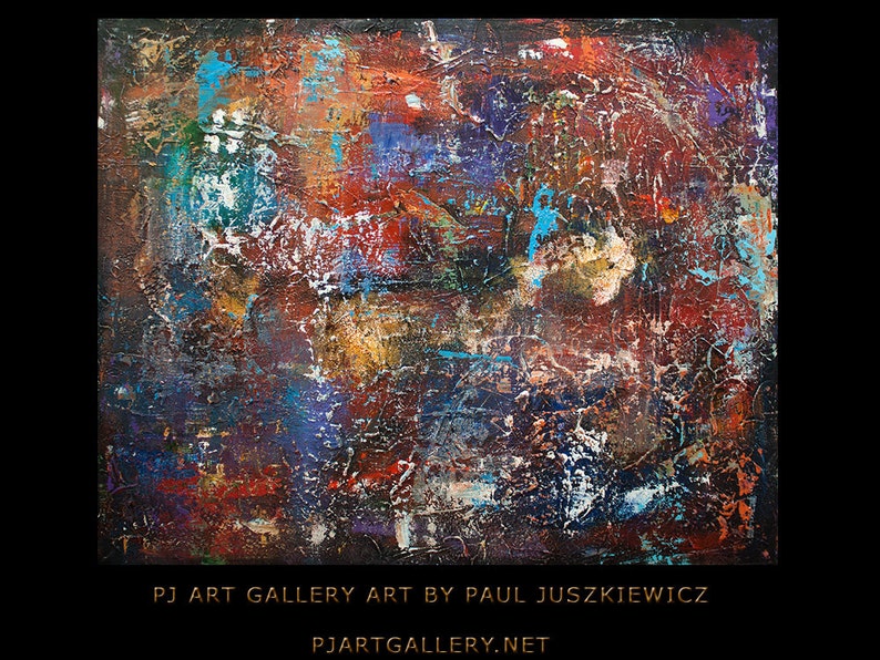 Genessis abstract by Paul Juszkiewicz 50x40 Deep Texture image 1