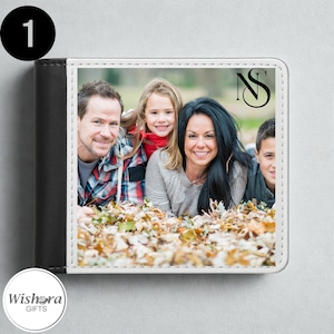 Carteira personalizada para o pai | Presente para o Dia dos Pais | Carteira com foto ou nome | Presente único para ele | Wishora Gifts