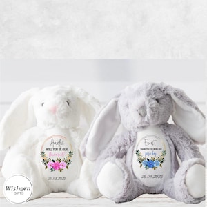 Personalisierte Geschenke für Blumenmädchen und Page Boy | Kuscheltiere, Ornamente und Taschen | Mit Name und Datum | Wishora Gifts