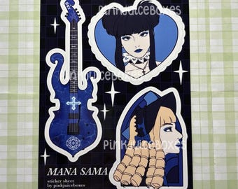 Malice Mizer Gekka No Yasoukyoku Stickers - Etsy Canada