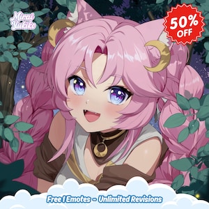 Profile picture, Profile Icon, Character Commission, pfp Anime, Anime, Vtuber pfp, Pngtuber pfp, custom pfp, PFP COMMISSION, pfp for twitch