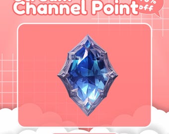 Game gem Channel Point for Twitch, Twitch Channel Point, Channel Point Icon, Twitch Emotes, Channel Point, Channel Point Redeem, Cute icon