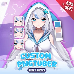 Pngtuber Prgestion, Pngtuber, vtuber, PNGtuber für Stream, PNGTuber Modell, zuckende pngtuber, Benutzerdefinierter PNGtuber
