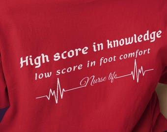 Nurse Heart Shirt, Nurse Shirt, Nurse Shirt Women, Nurse Gift Shirt, Nurse Tees, Nurse T-Shirts, Nurse Shirt Gift, Cute Nurse Typography Tee