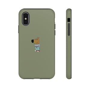 Cute Dog Phone Case, Adorable Pet Lover Gift, Tough & Durable Case, Cartoon Animal Design for Dog Owners, Phone Accessory