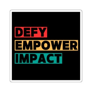 DEI protest Square Stickers, Activist Political Protest Anti Oppression BLM Activism Decal, Laptop, Water Bottle, Phone, Window, Hydro Flask