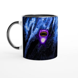FUNNY cartoon silly MONSTER ORIGINAL art Ceramic coffee Mug