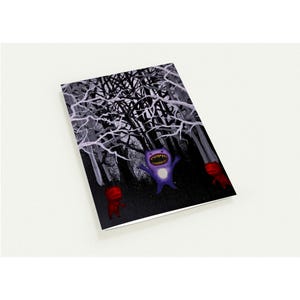 Cartes de voeux drôles de monstre - Design original peint à la main - Lot de 10 cartes personnalisées