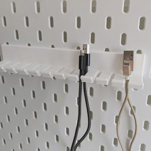 IKEA Skadis Kabelopbergoplossing