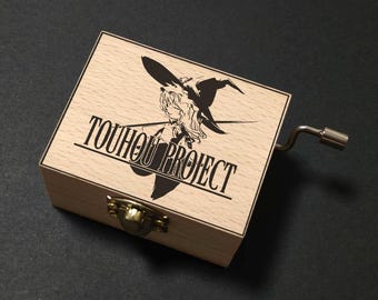 東方project オルゴール 東方〜信仰の山 神々が愛した幻想郷アニメテーマオルゴール 木製