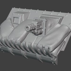 Leman Russ Battle Tank - Front plate upgrade