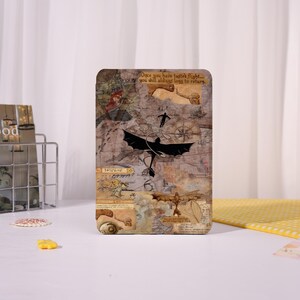 Vintage Map Kindle Case Custom For Paperwhite 12th/11th, Kindle 2024/2022, Kindle Colorsoft,Kindle/Kobo Case With Auto Wake/Sleep