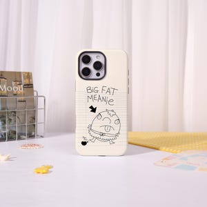 Notebook Doodle Art iPhone Case,Two-in-One iPhone Protective Case iPhone 17/16/15/14/13/12 Basic/Pro/Mini/Pro Max,Magsafe Case For iPhone