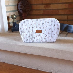 Trousse double gaze cousue main