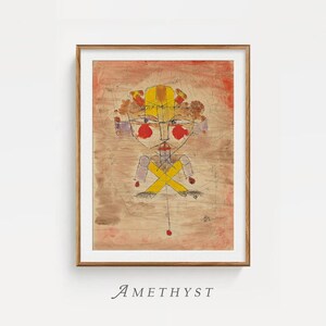 Paul Klee Style Abstract Wall Art Print – Bauhaus Digital Instant Download Poster Printable Modern Art for Home or Office Decor