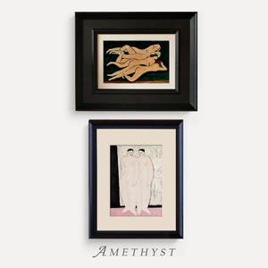 Set of 2 Sanyu Style Minimalist Wall Art Prints – Abstract Digital Instant Download Poster Printable Modern Art for Home or Office Decor