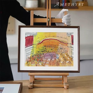 Raoul Dufy Modern Abstract Landscape Wall Art Print – Bauhaus Digital Instant Download Poster Printable Modern Art for Home or Office Decor