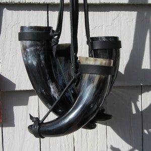 Viking Drinking Horn W/Leathers