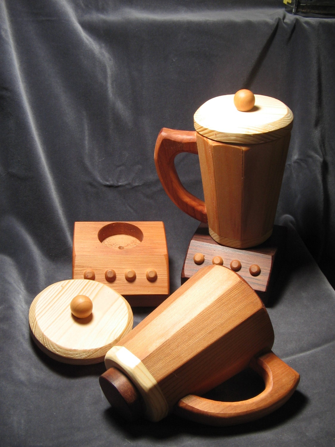 Classic Toys Wood Blender Toddler Kitchen Smoothie Maker Pretend Montessori  Cook