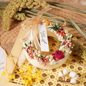 Soy wax sachet Dry Flowers, Scented wax tablets, Wardrobe fragrance, hanging Air freshener, Sachet favors, Unique gift for Woman, for Mom