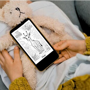 Adorable Animal Adventures Coloring Book - Digital Art for Little Ones, DIY Fun