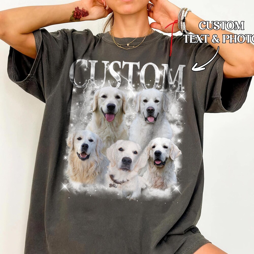 Custom Dog Bootleg Rap Shirt, Custom Bootleg Shirt, Custom Photo Shirt, Custom Dog Bootleg Shirt, Custom Dog Shirt, Birthday Gift Onlytee