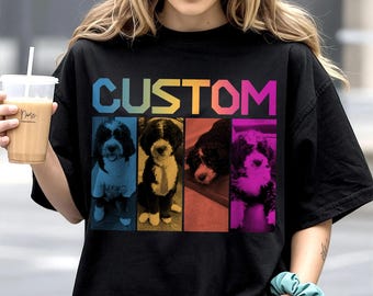 Camiseta Kpop personalizada para mascotas, camiseta de rap pirata personalizada para perros, camiseta familiar para mascotas, camiseta pirata personalizada para perros, camiseta para amantes de las mascotas, camiseta para papás de perros
