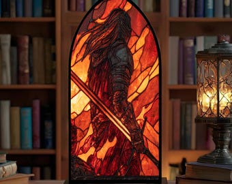 Aelin Book Nook, Throne of Glass Suncatcher Candle Holder, Fantasy Bookshelf Insert Decor, Bookish Gift, Book Nook Shelf Decor