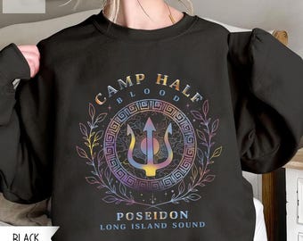 Camiseta personalizada de Percy Jackson, camiseta del Campamento Mestizo, sudadera del Campamento Júpiter, camiseta de Percy Jackson, sudadera de Percy Jackson, regalo para amantes de los libros.