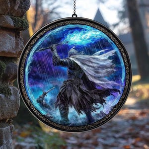 Elden Ring Nightreign Acrylic Suncatcher, Elden Ring Suncatcher, Elden Ring Nightreign Art, Gamer Gift Elden Ring Suncatcher,Dark Souls Gift