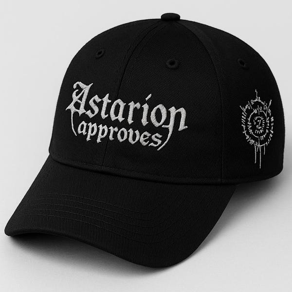 Astarion Embroidery Baseball Hat, Baldurs Gate 3 Astarion Baseball Cap, Video Game Hat, Gamer Gift, Astarion Rogue, Astarion Vamp Cap