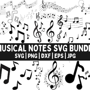 Music note svg,Musical Notes SVG,Music Notes Cut Files For Cricut,Musical Notes Clipart,Music Notes Vector,Music Key svg,Treble Clef.