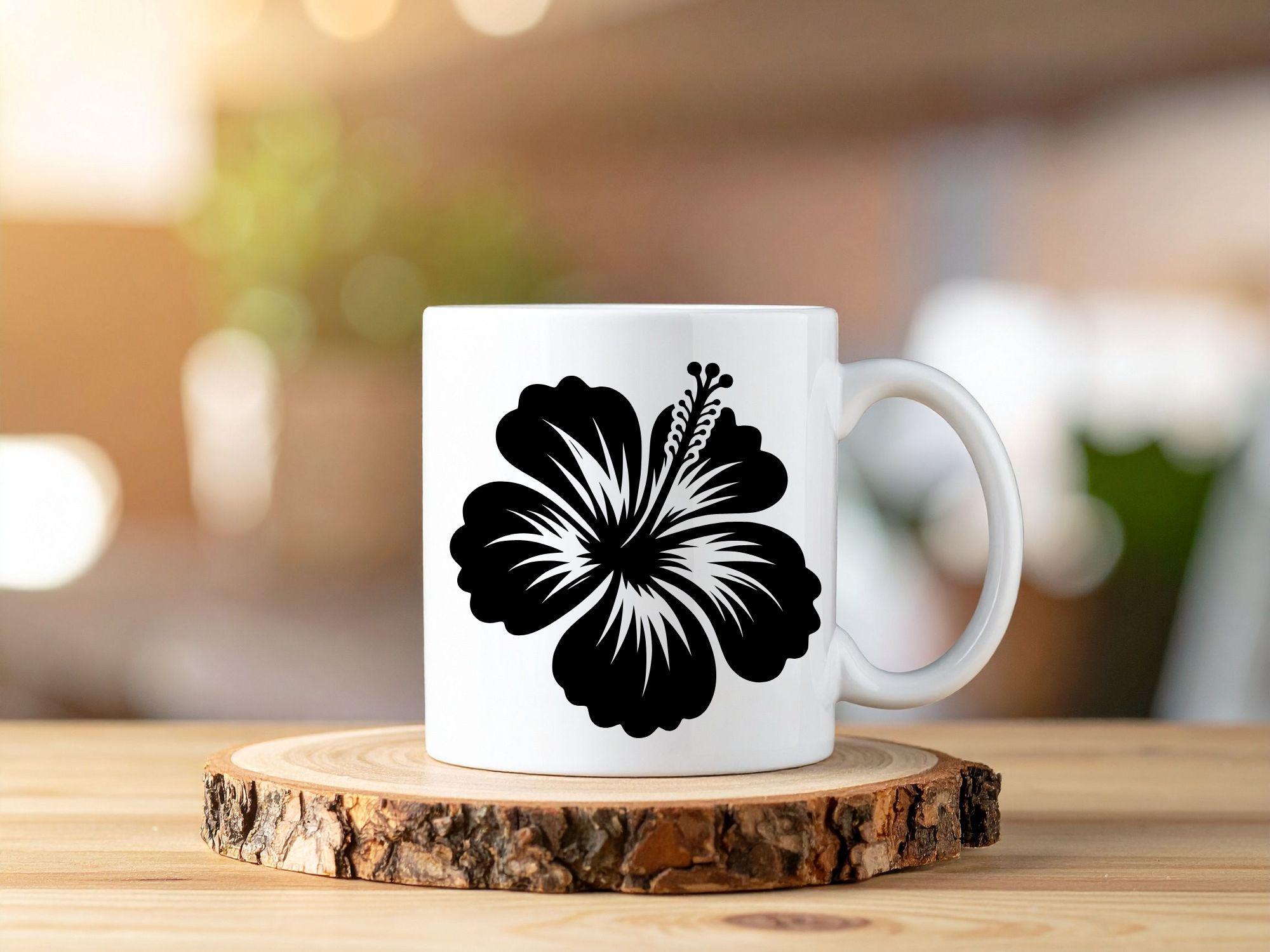 Hibiscus Flower SVG Bundle, Tropical Hawaiian Clip Art (digital ...