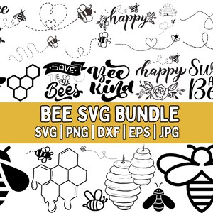Bee SVG Bundle: Honeycomb Clipart, Queen Bee Design (digital Download ...