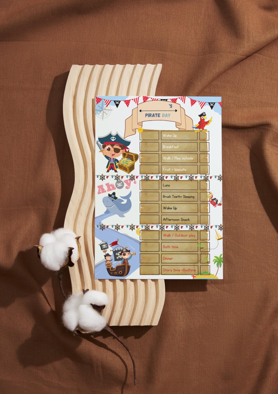 Tableau imprimable des routines quotidiennes pour les enfants ...